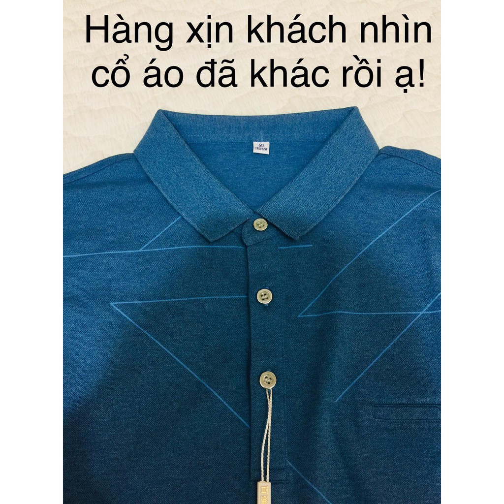 Áo nam trung niên hàng QC cao cấp (thanh lý lẻ size)