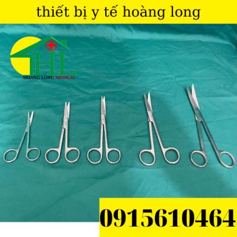 [ Chính Hãng parkistan ] Kéo Y Tế Cong Nhọn 12,14,16,18,20cm