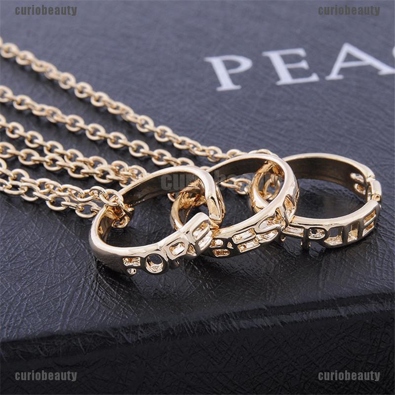 Set 3 Nhẫn Tình Bạn Khắc Chữ Best Friend Forever