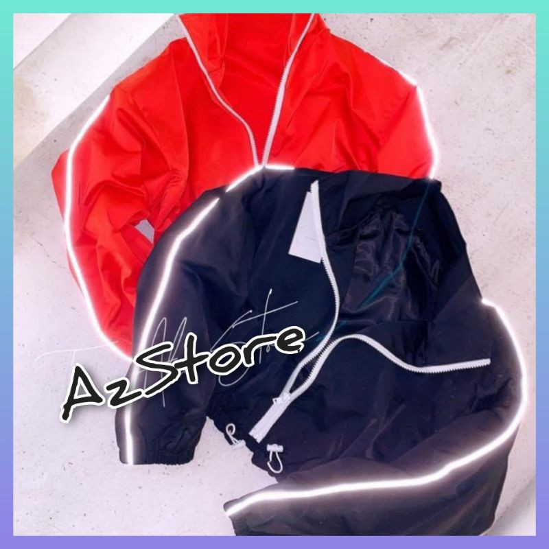 [Mã WASTMAY giảm 15% tối đa 30K đơn 150K] áO Khoác Dù lửng 2 line Phản Quang | BigBuy360 - bigbuy360.vn