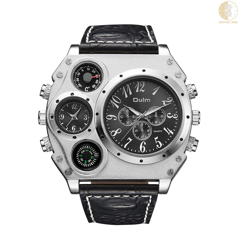 Đồng Hồ Đeo Tay Dây Da PU Thời Trang Cá Tính Cho Nam | BigBuy360 - bigbuy360.vn