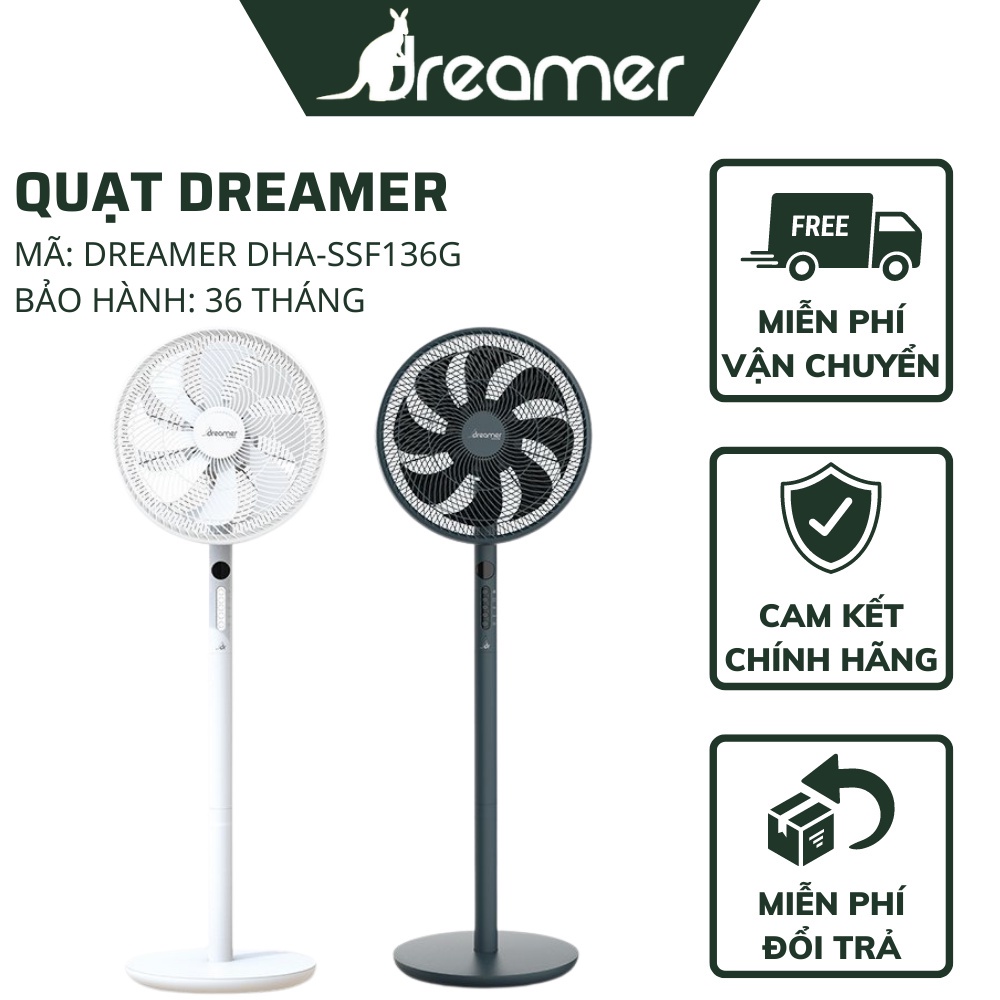 Quạt Cây Thông Minh, Điều Khiển Bằng Giọng Nói DREAMER DHA-SSF136G