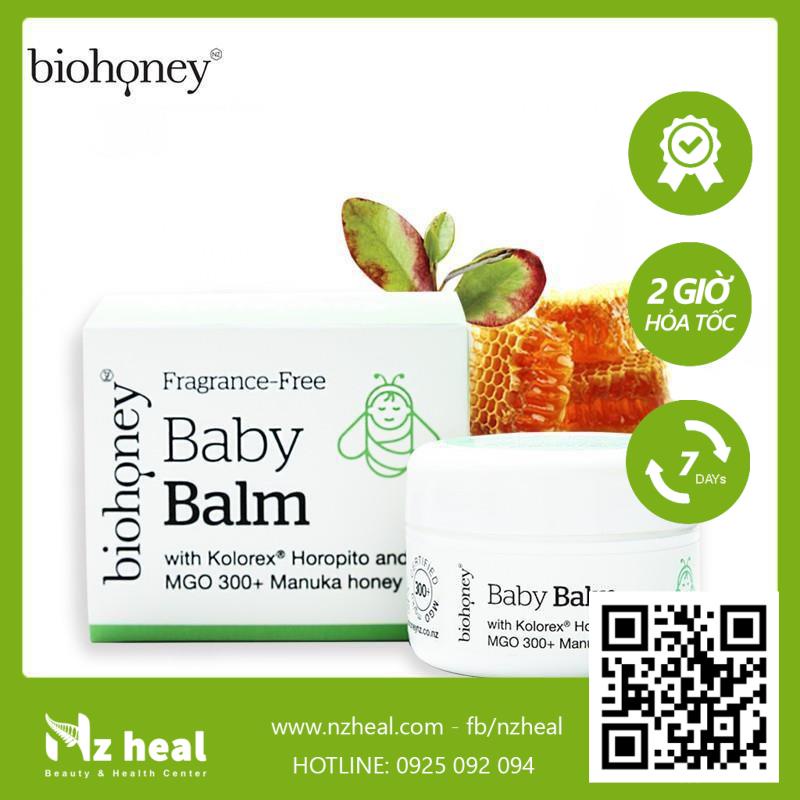 [Hỏa tốc] Kem Biohoney Baby Balm - Hết chàm sữa, viêm da, hăm tã, mẩn ngứa cho trẻ
