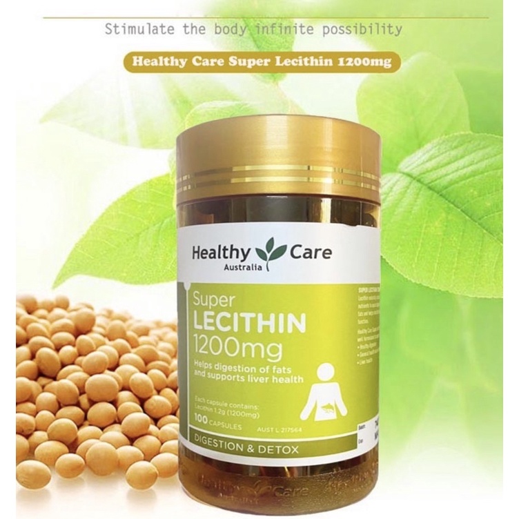 [CHÍNH HÃNG] Mầm đậu nành Healthy care Super Lecithin