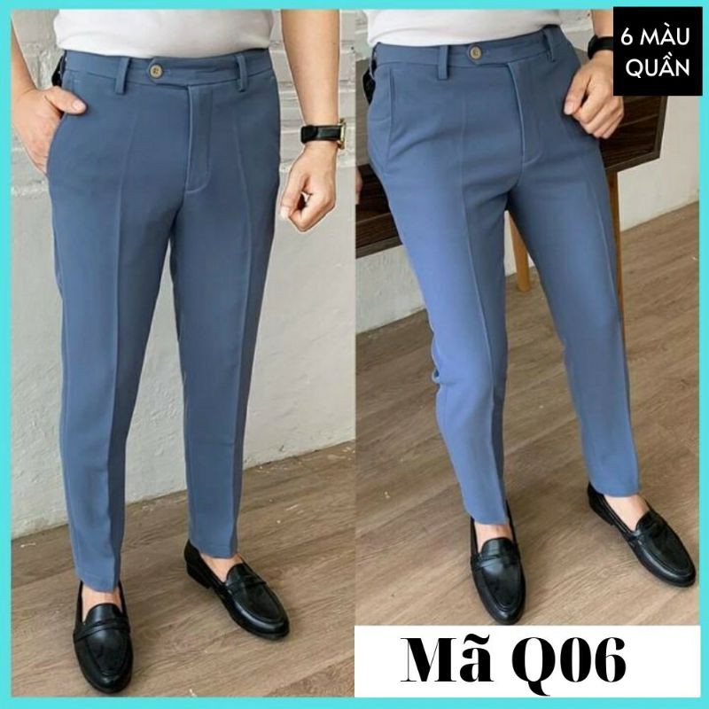 Quần tây Nam đen co gian ,khong nhan khong xu ,khong phai mau | BigBuy360 - bigbuy360.vn