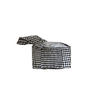 Áo croptop kẻ caro