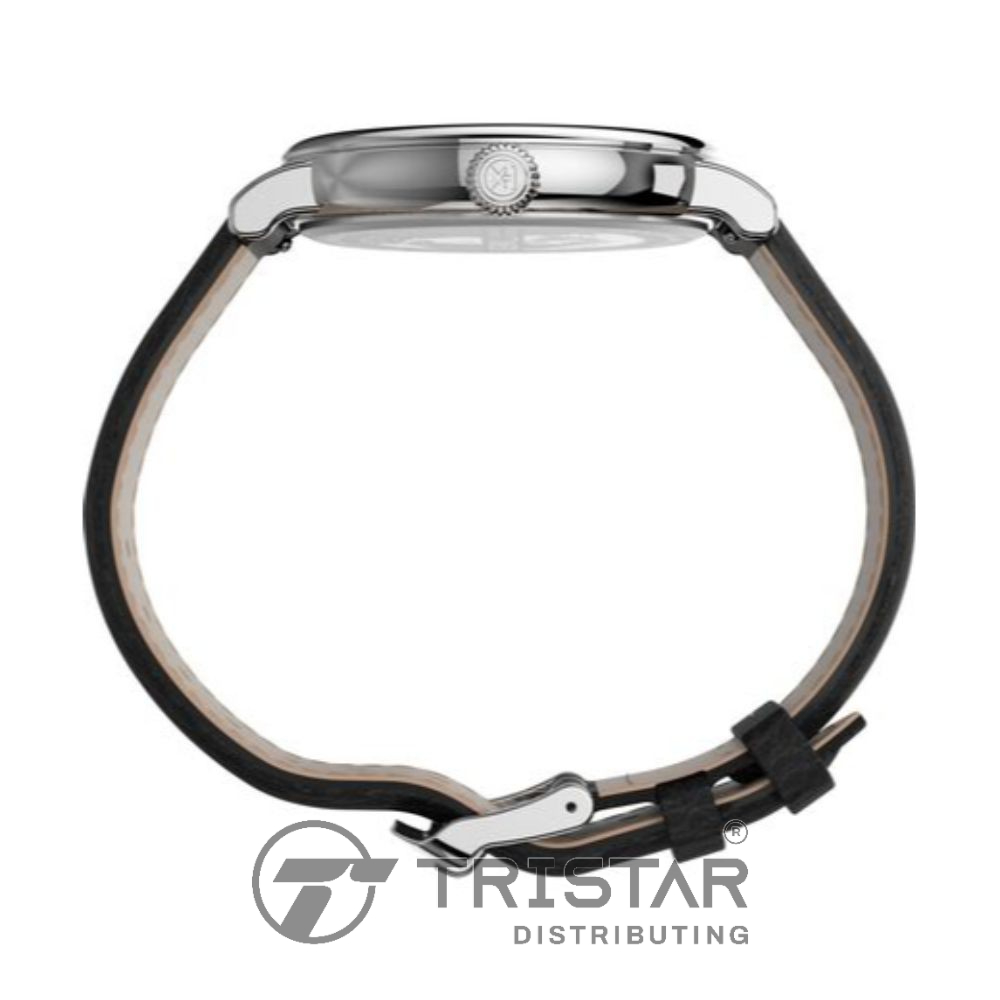 Đồng hồ Nam Timex Standard Leather Strap TW2T90900 - Đen Dây Da - Chính Hãng