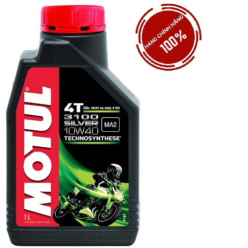 Nhớt xe số Motul 3100 Silver 10W40 800mL/1 lít 🏍🏍🏍