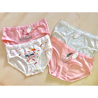 quần lót cotton dễ thương (combo 4 quần giảm giá)