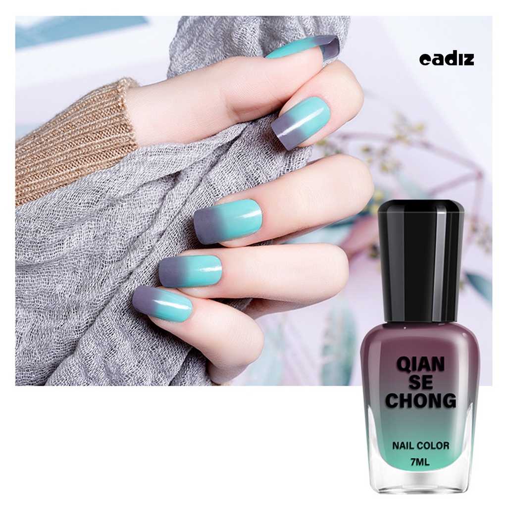 Sơn Móng Tay Màu Gradient Nhanh Khô Không Dễ Tẩy Màu 7ml Dành Cho Nữ