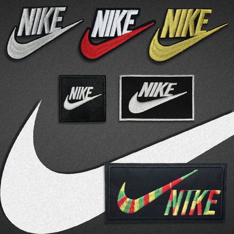 Miếng Vá Quần Áo Thể Thao Thêu logo nike Độc Đáo