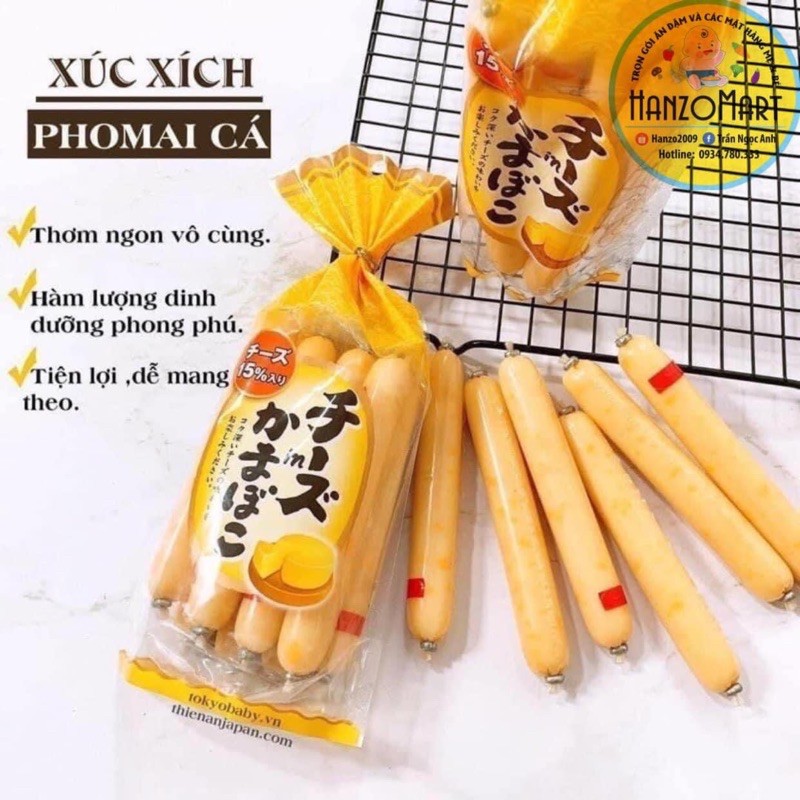 Xúc xích phô mai Nhật Bản