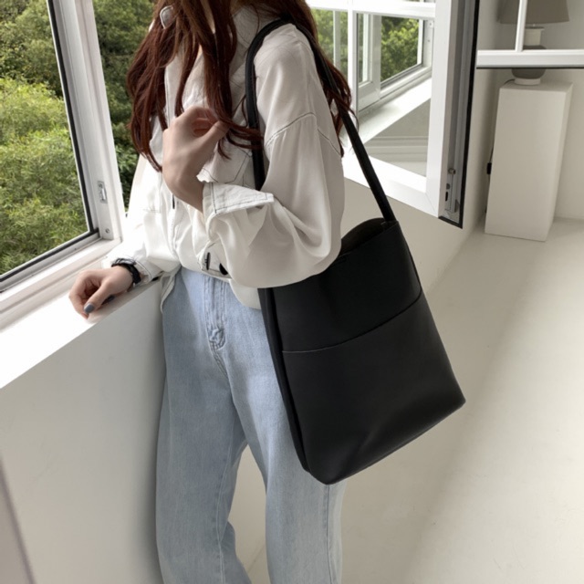 Túi Xách Nữ Da Công Sở đựng Laptop A4 bản to phù hợp đi dạy đi học đi làm SUPER BIG TOTE doraeshoppp bags | BigBuy360 - bigbuy360.vn