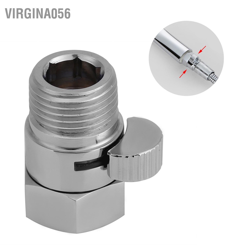 Van công tắc điều khiển dòng chảy đầu vòi hoa sen phun rửa tay tiết kiệm nước 1.2&quot; mới tiện lợi