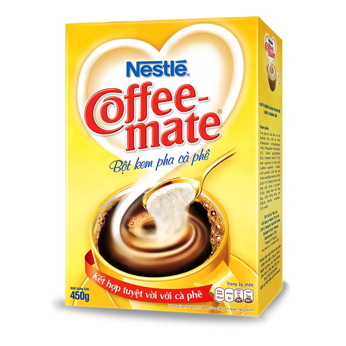 [SenXanh Emart] Bột Kem Pha Cà Phê Nestle Coffee Mate hộp 450g