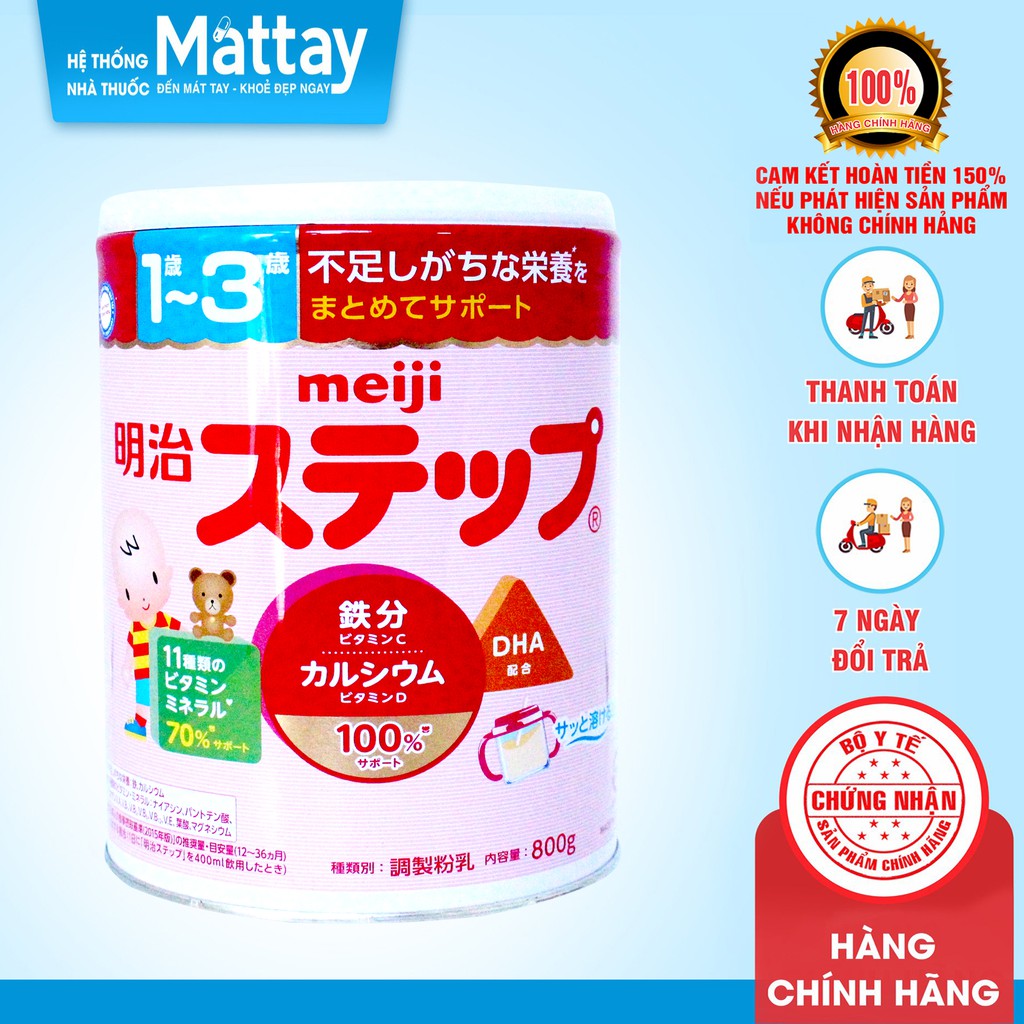 ✅  Sữa Meiji Step Milk số 9 nội địa Nhật (800g)