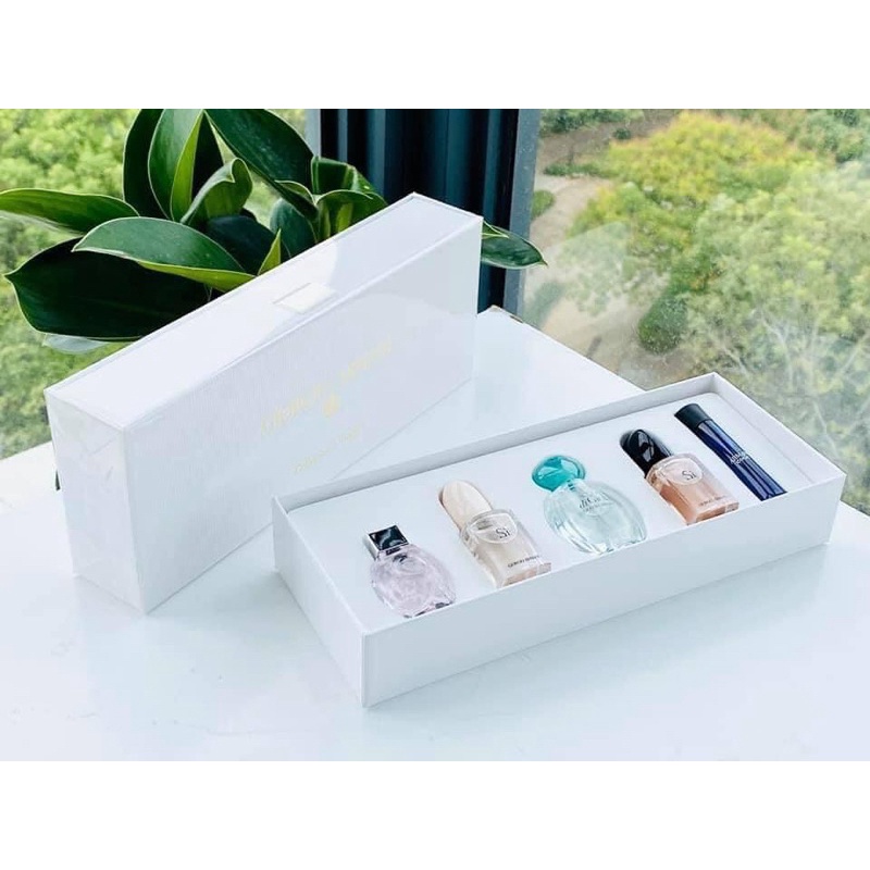 Set nước hoa nữ mini Giorgio Armani 5 chai gioia, sì, code