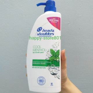 850ml dầu gội head & shoulders - thái lan-bạc hà mát rượi