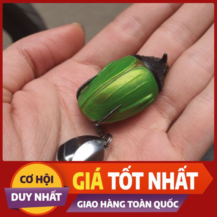 NHÁI HƠI CÂU Lure Frog Toon V5 - Bọ cánh cứng 7g 12g/ [Chính hãng]Mồi Frog Toon V5 lưỡi BKK chuyên lóc Made in Thái Lan