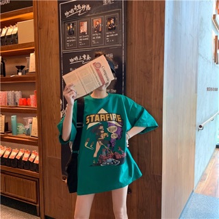 Áo Phông Oversize In STARFIRE ( Có ảnh thật )