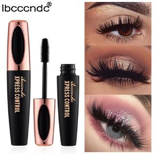 4D Silk Fiber Mascara Volume Makeup Lengthening Black Mascara Long-wearing Waterproof Eyelash