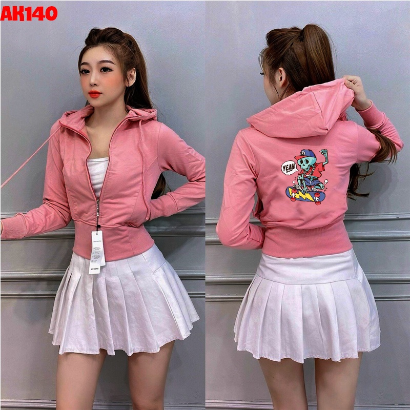 Áo Khoac Nữ Phom Lửng Freesize 55Kg - KTQN TSHIRT AND UNIFORM
