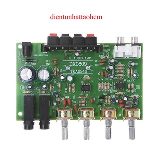 Mạch khuếch đại micro karaoke dx0809-tda8946- 60w