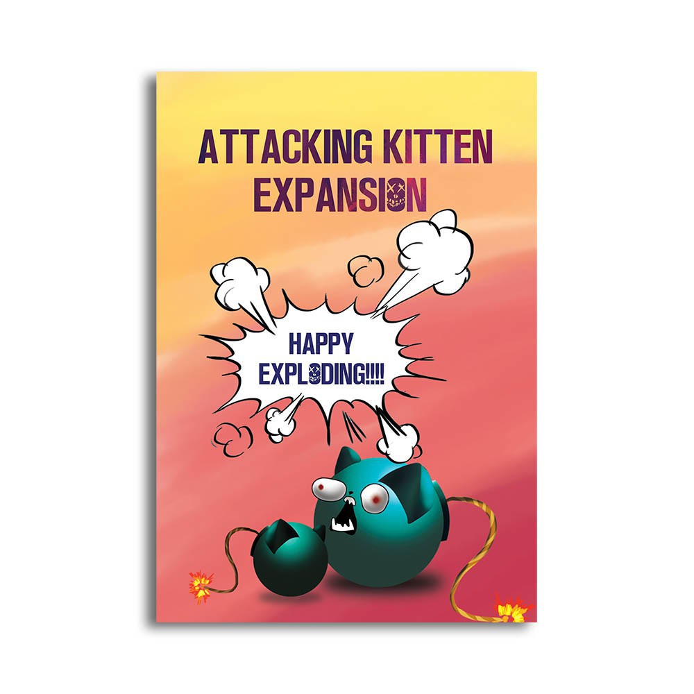 Combo mèo nổ 3 bản mở rộng - Exploding Kittens Expansion