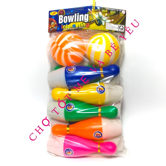 [VIỆT NAM] BỘ ĐỒ CHƠI BOWLING CHO BÉ