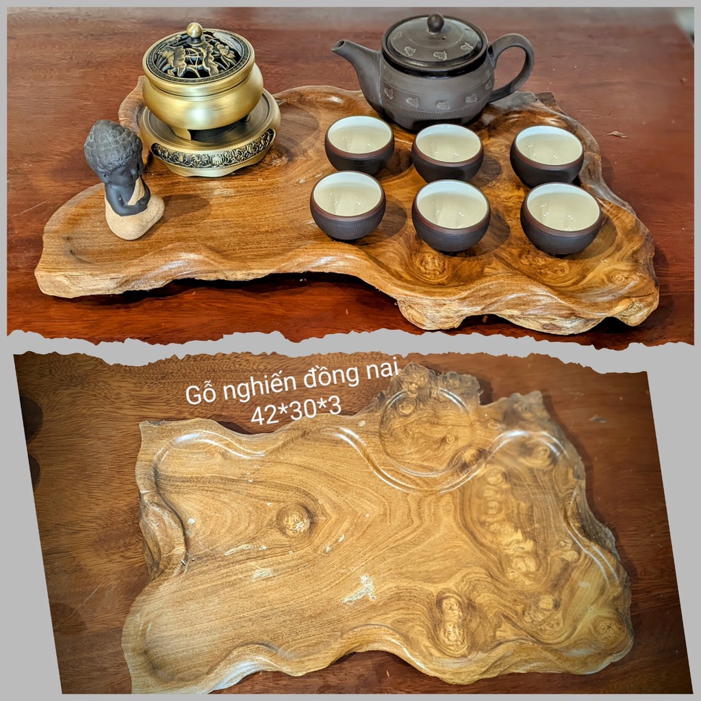 Decor Khay Bàn Trà Gỗ Nu Nghiến Đồng Nai