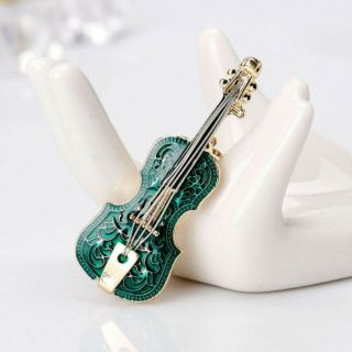 Trâm Cài Áo Hình Violin Phong Cách Độc Đáo