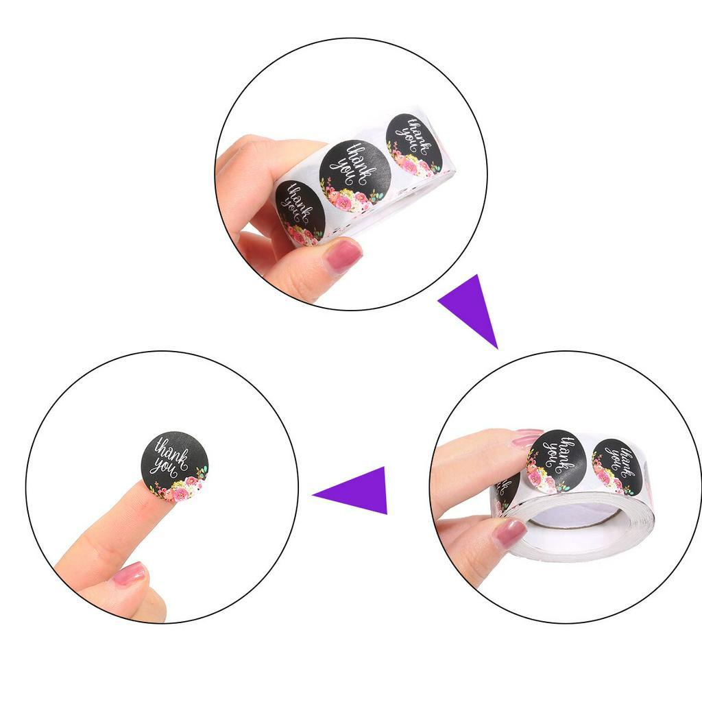 Set 500 Nhãn Dán Trang Trí Sổ Lưu Niệm