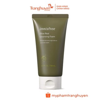 Sữa rửa mặt  Innisfree olive real cleansing foam 150ml