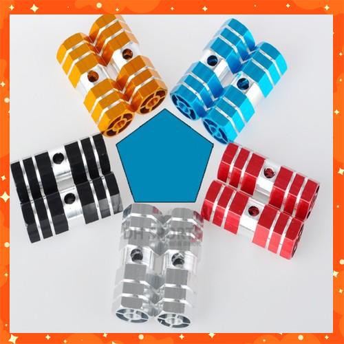 ❤️FREESHIP❤️ 🚛 Gác chân sau xe đạp ➖ nhôm 01 TẶNG KHĂN LAU ĐA NĂNG