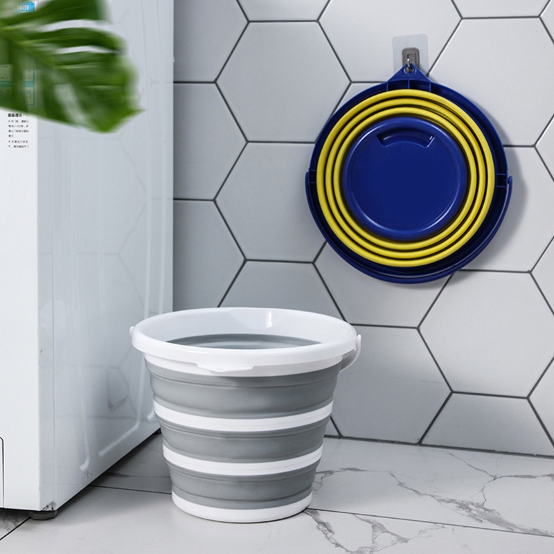 Xô Đựng Nước 10L Có Thể Gấp Gọn Tiết Kiệm Không Gian Tiện Dụng Cho Sân Vườn / Câu Cá / Cắm Trại