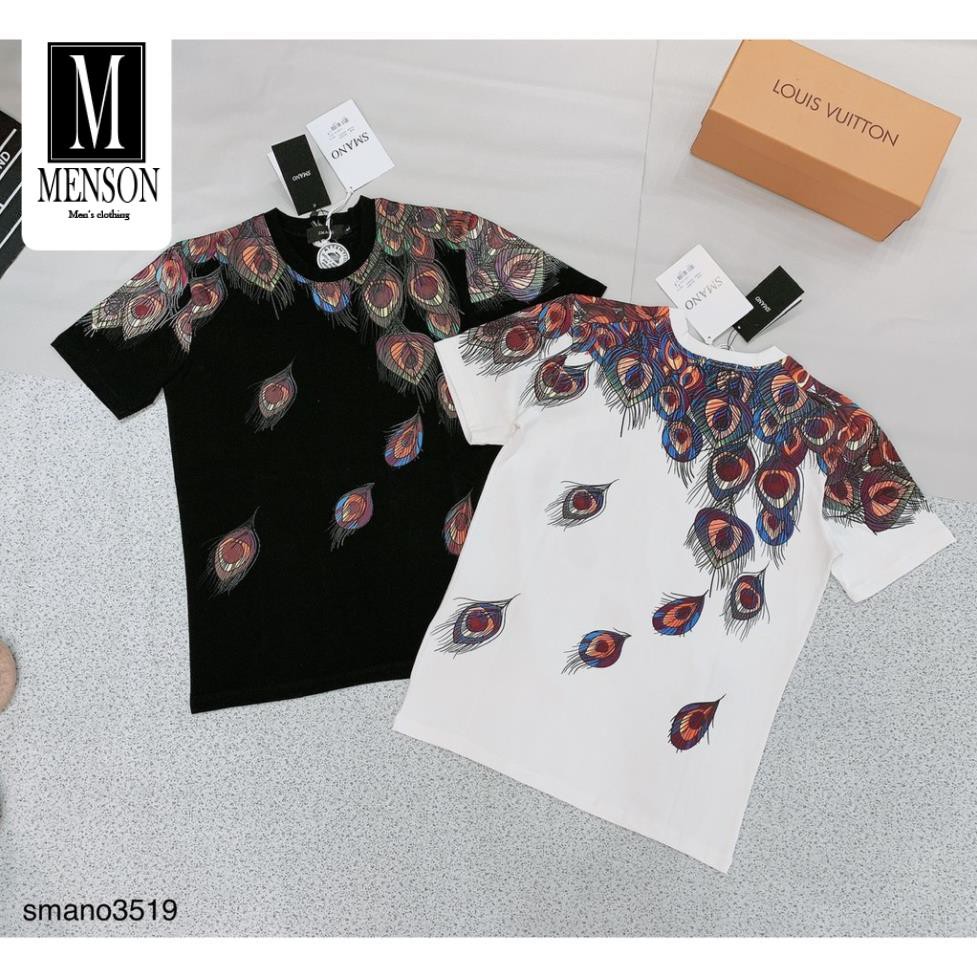 ⭐️SIÊU PHẨM⭐️Áo Phông Nam Cổ Tròn In Hình lông công siêu đẹp - Áo Thun Nam họa tiết đẹp chất mát mùa hè MENSON M6218 | BigBuy360 - bigbuy360.vn