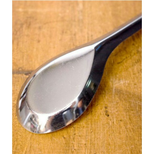 THÌA PHỞ INOX HOÀNG GIA DÀY CÁN DÀI LOẠI 1 - CÓ KHẮC CHỮ (SÉT 10 chiếc)