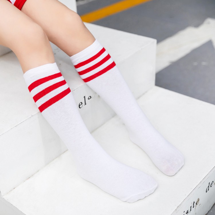 Vớ Cotton Kẻ Sọc Đơn Giản Cho Bé