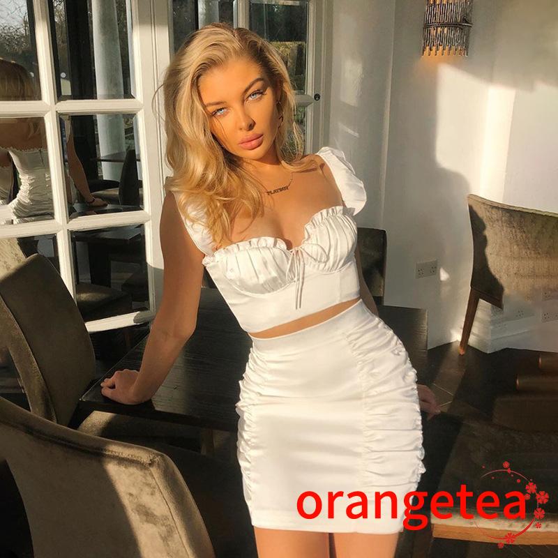 Áo Lửng Hai Dây Phối Nơ Quyến Rũ Cho Nữ | BigBuy360 - bigbuy360.vn