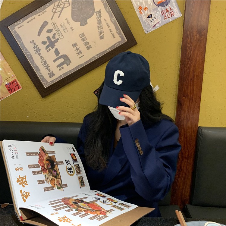 Mũ Lưỡi Trai Thêu Chữ C 21 Thời Trang Xuân Hè Phong Cách Hàn Quốc Mới