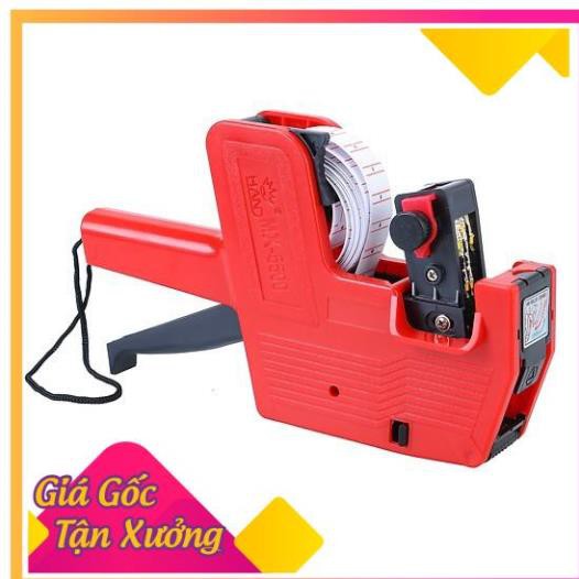 Máy bắn giá tiền - Máy bấm giá tiền MX-5500, CN-979 Tặng kèm 1 Lọ mực dự phòng + 1 cuộn dán giá 400 tem