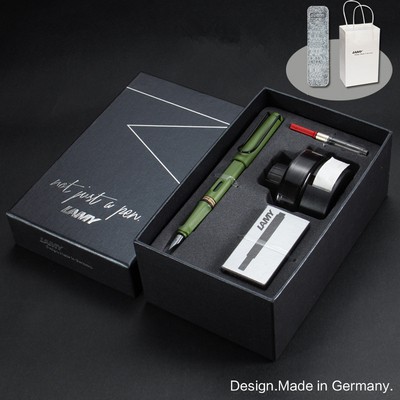 Bút Máy LAMY Safari 2021 Phiên Bản Đặc Biệt Màu Đỏ Savannah Xanh Lá