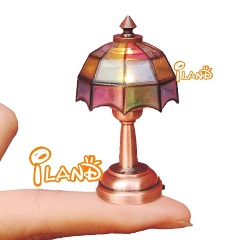 Mô Hình Đèn Trang Trí Mini Cho Nhà Búp Bê 6-8 Tuổi