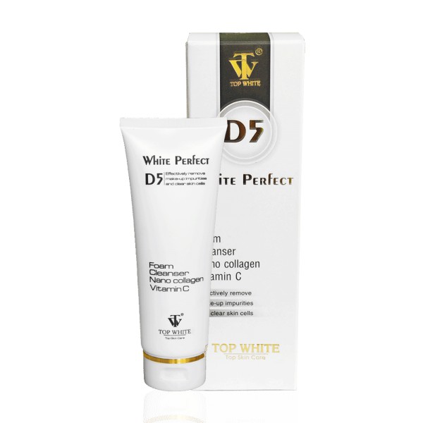 Công dụng sữa rửa mặt Top White D5