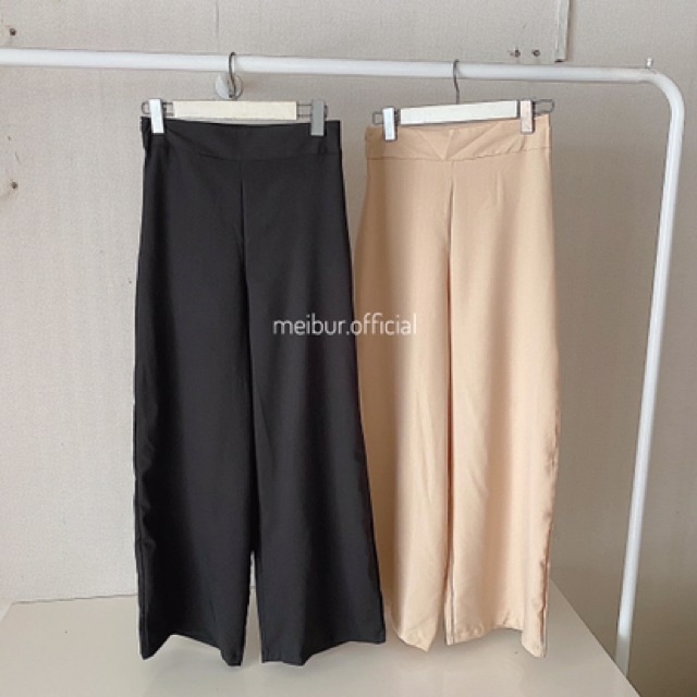 (THANH LÝ) Quần ống rộng culottes ulzzang vải mát | BigBuy360 - bigbuy360.vn