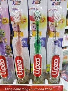 Bàn chải đánh răng Lipzo Crystal Kids