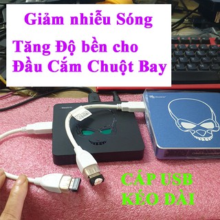 Cáp USB Kép Dài Chống nhiễu sóng bluetooth và sóng không dây