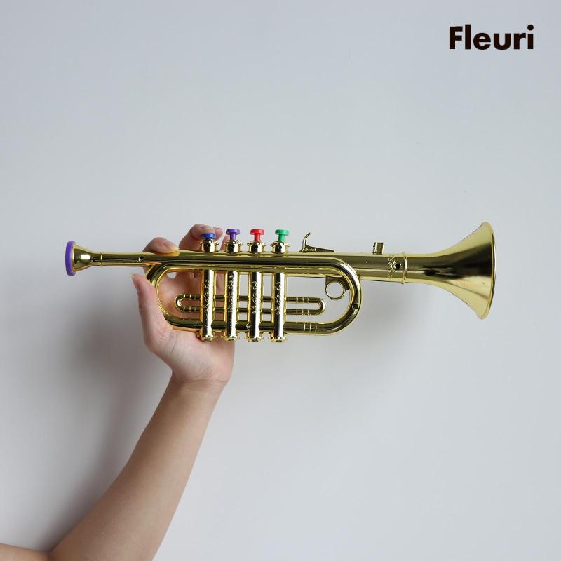 Kèn Trumpet Với 3 Phím Nhiều Màu Sắc Giúp Phát Triển Sớm
