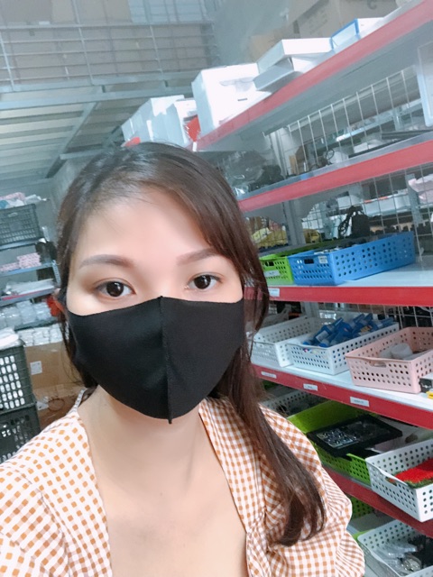 Khẩu trang vải 3D kháng khuẩn  hàng Việt Nam chất lượng cao, có thể giặt và tái sử dụng nhiều lần