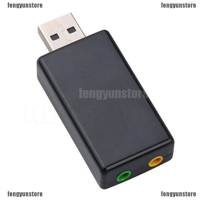 Thẻ âm thanh Mini USB 2.0 3D 480Mbps kênh 7.1 | BigBuy360 - bigbuy360.vn